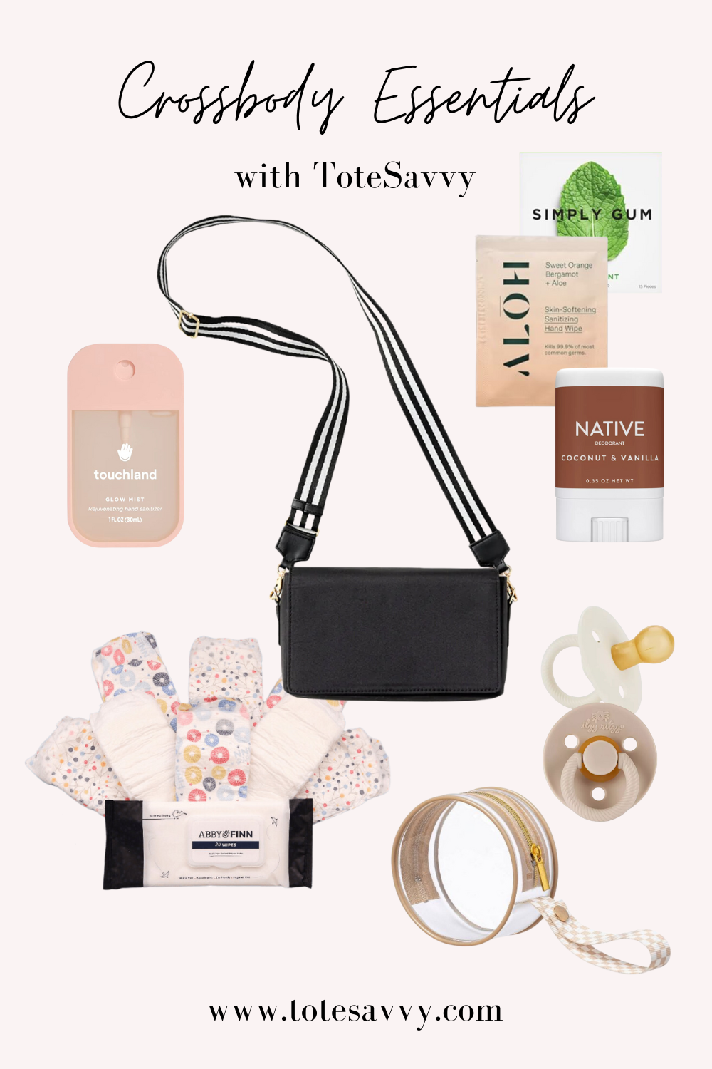 Crossbody Diaper Bag Essentials