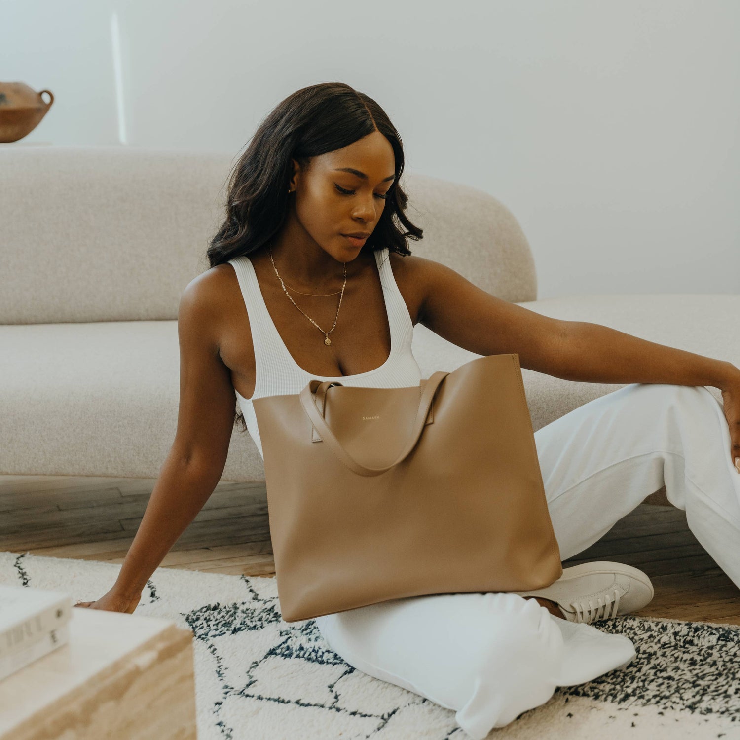 Samara Premium Microfibre Minimalist Tote