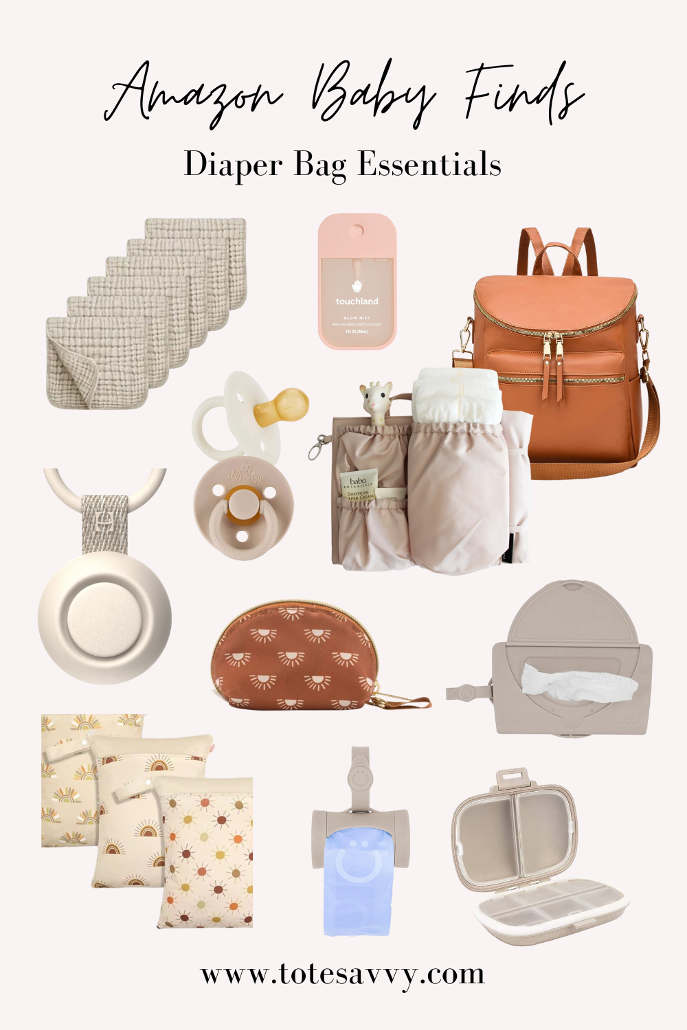 Amazon Baby Finds || Diaper Bag Essentials