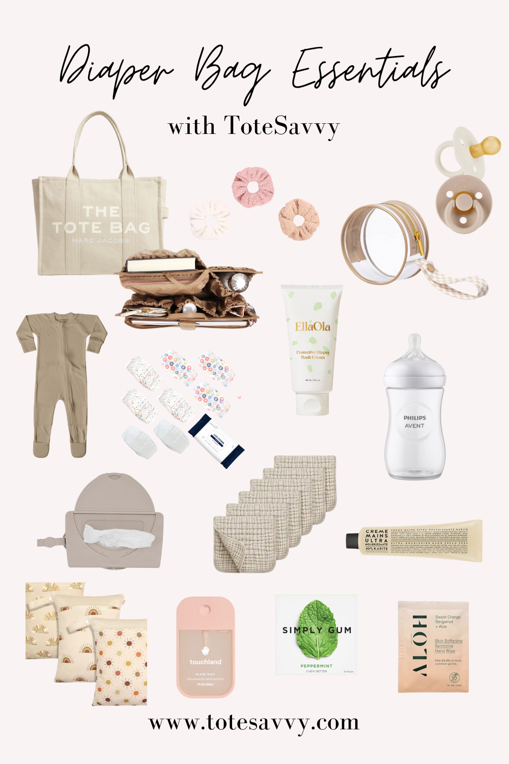 Diaper Bag Essentials with ToteSavvy