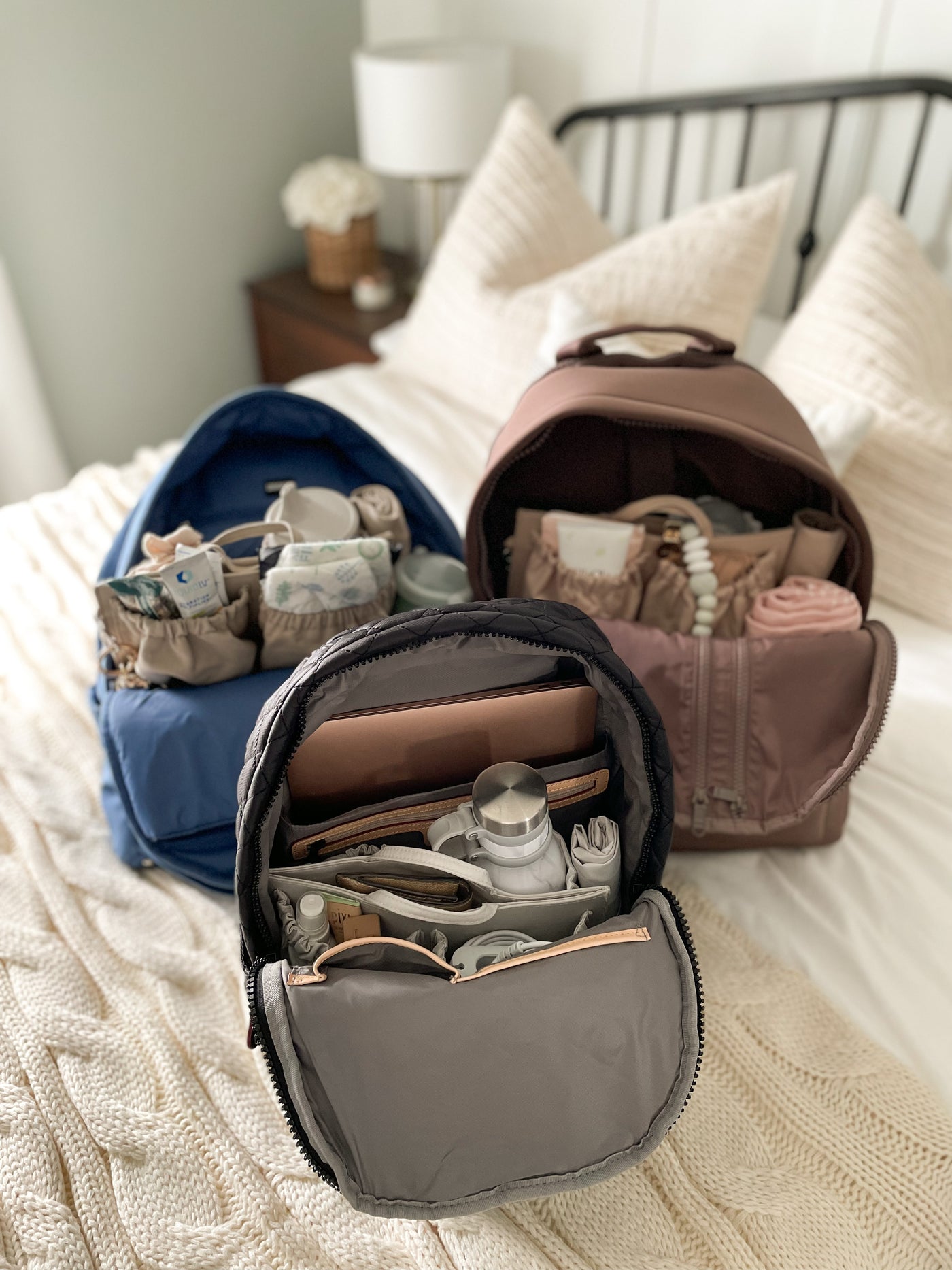 Trending Backpacks Organized & Packed Three Ways Using the ToteSavvy Mini