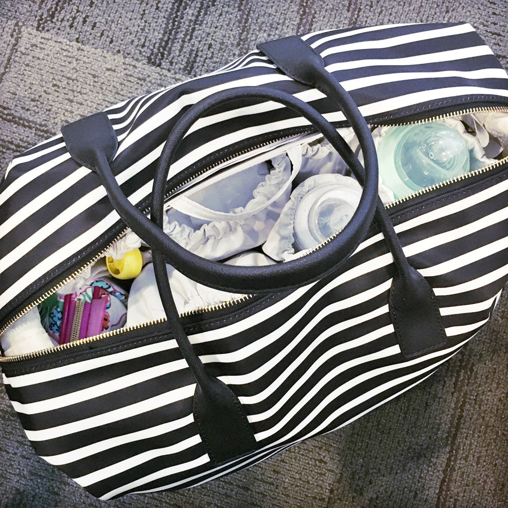 How to Pack a Diaper Bag (or ToteSavvy!) for a Flight with a Toddler