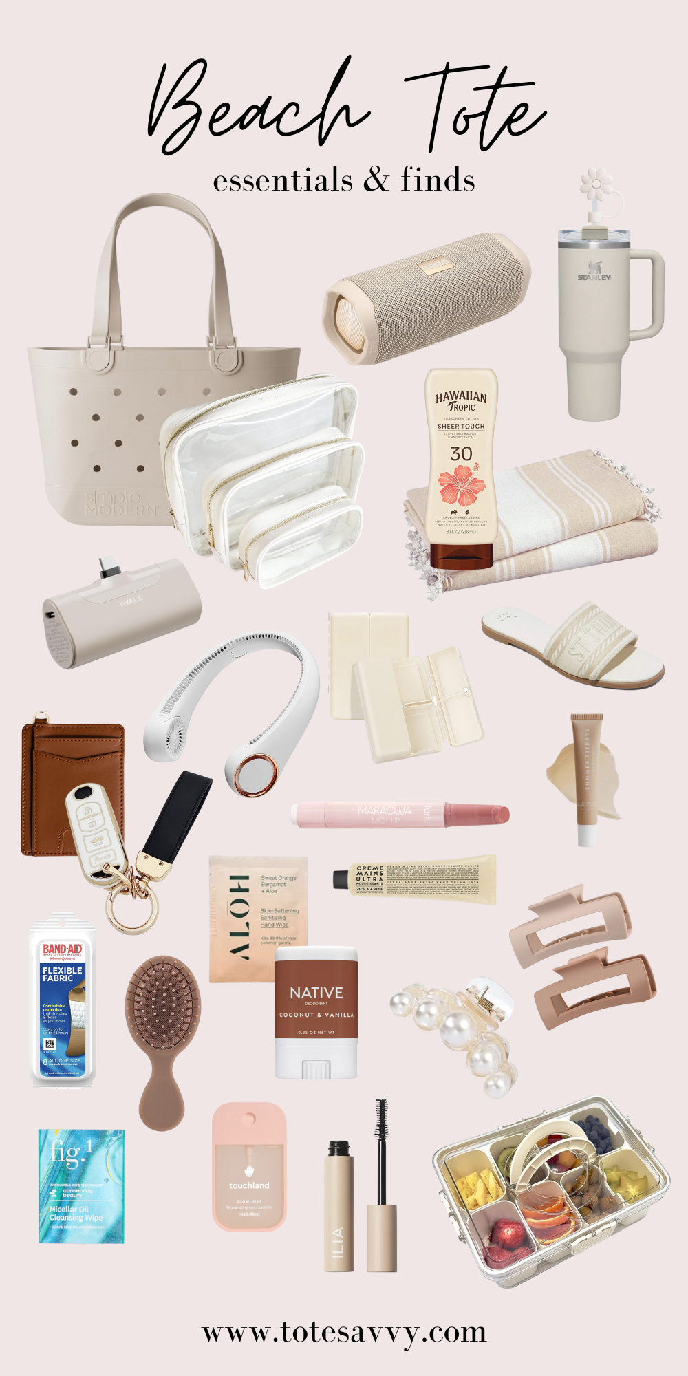 Beach Tote Essentials