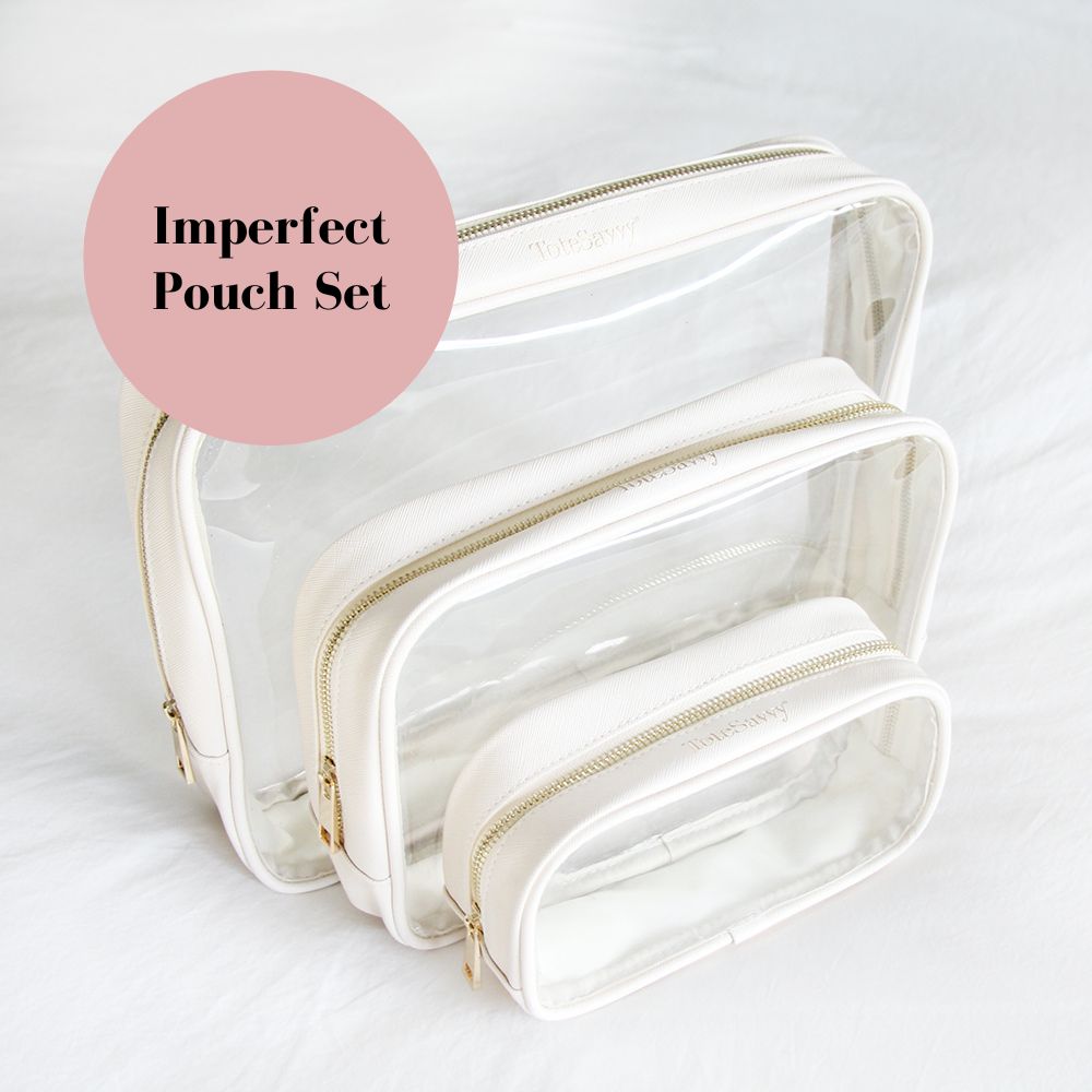 Clear Pouch Trio Set *Imperfects*