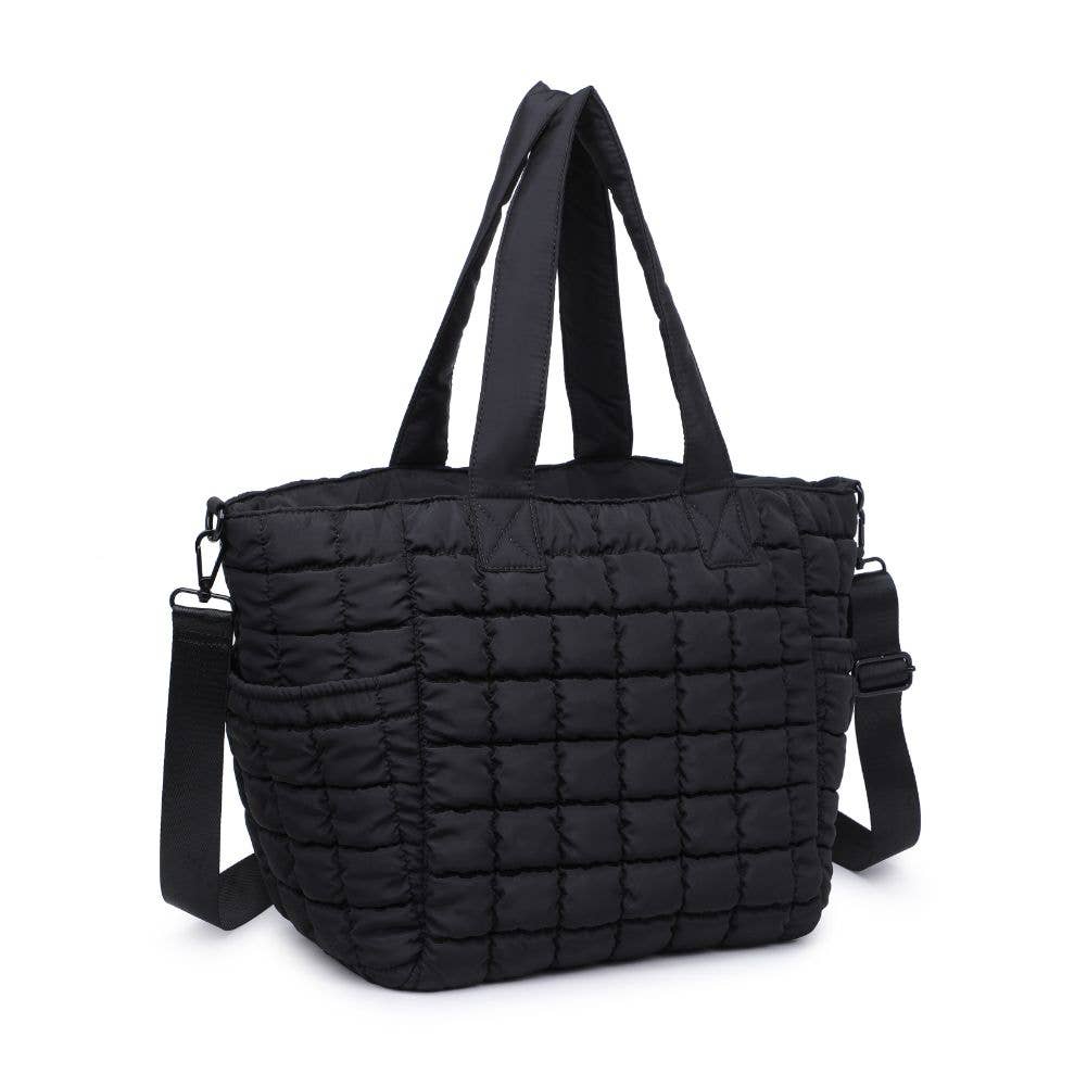 Nylon quilted tote bags 2025