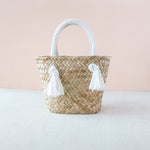 Oat Small Market Tote with Braided Handles