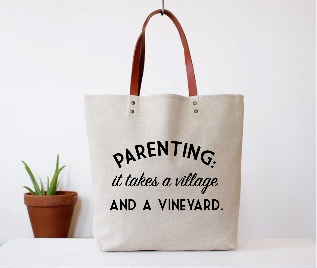 Parenting Tote Bag by Fun Club