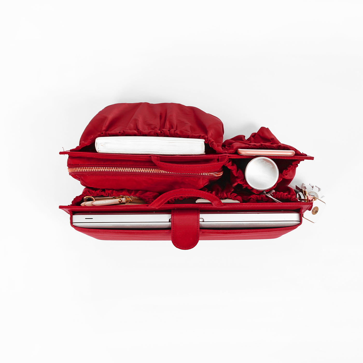 Life in Play, ToteSavvy Deluxe Diaper Bag Organiser (Red)