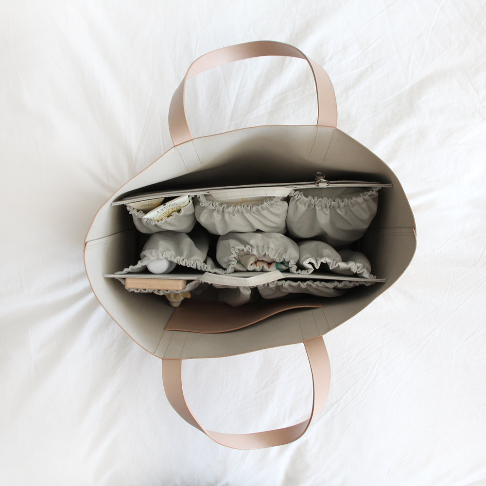 Way Basics | Small Purse Organizer - Grey