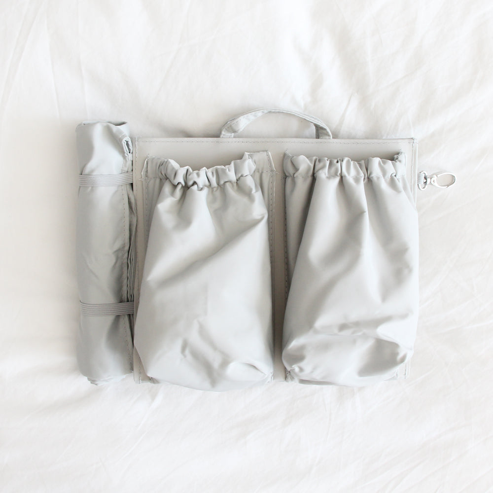 Life In Play ToteSavvy Mini Diaper Bag Insert, Grey