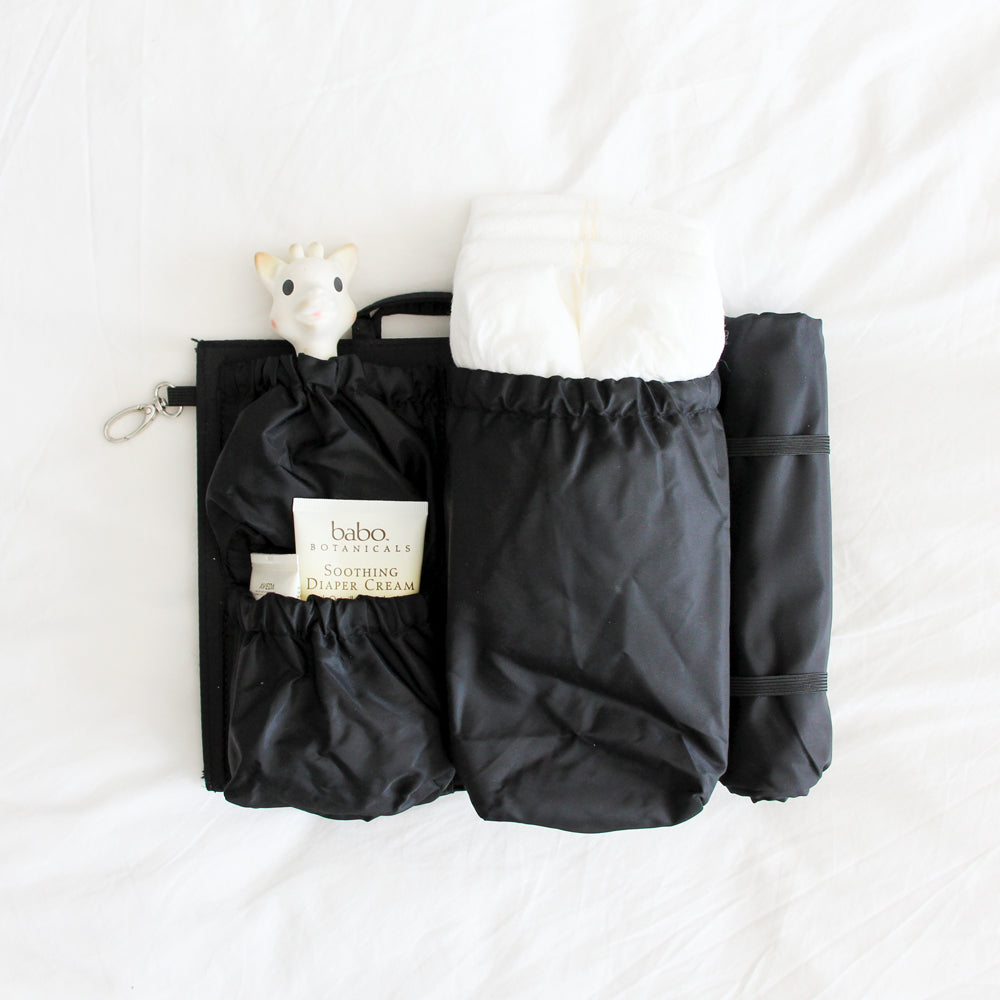 ToteSavvy Travel Clothing Organizer, Black | Maisonette