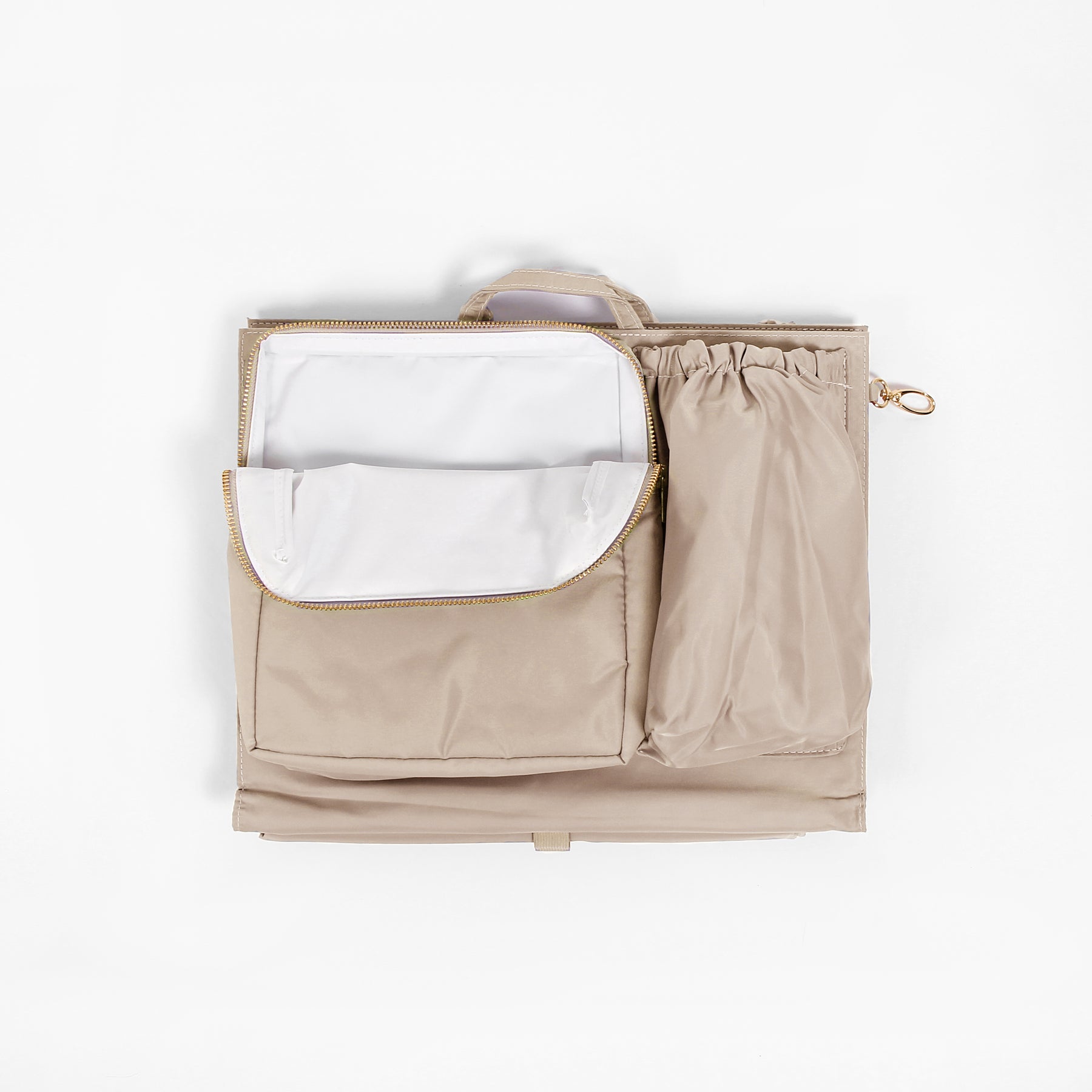 ToteSavvy Original 11-Pocket Diaper Bag Organizer Insert 14 x  10 (Original, Blush) : Baby