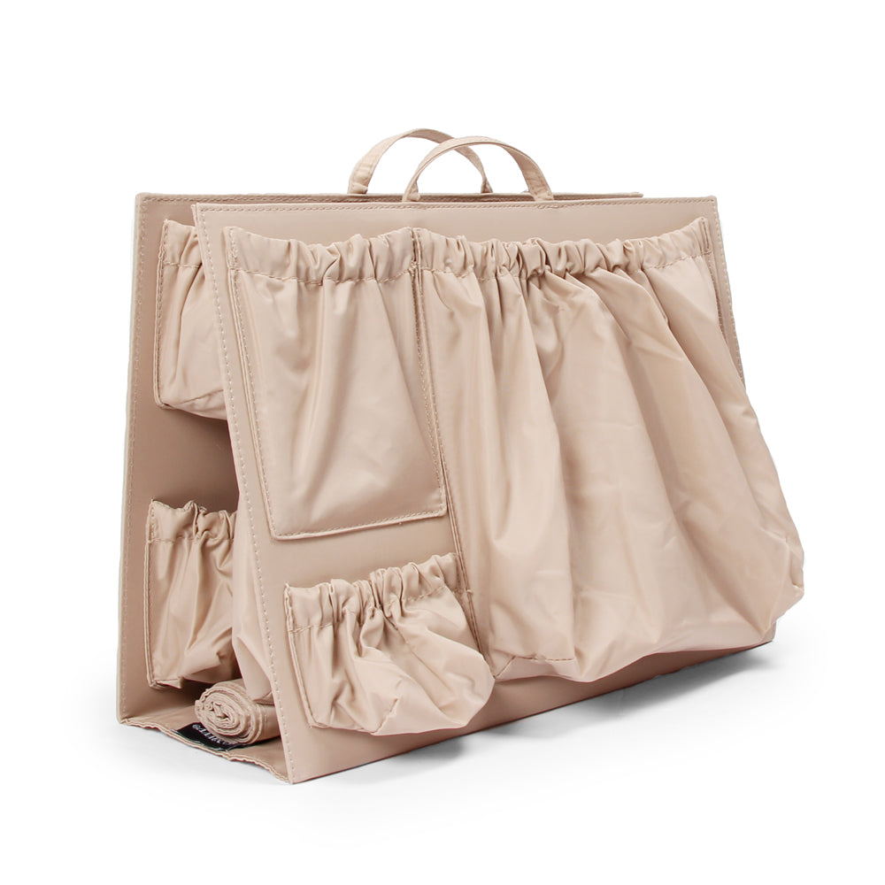 Purse Organizer Insert for Chanel shopping Large bag insert  Organizer2086Black-C